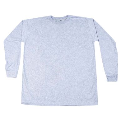 Polo de Trabajo Manga Larga Plomo Talla L