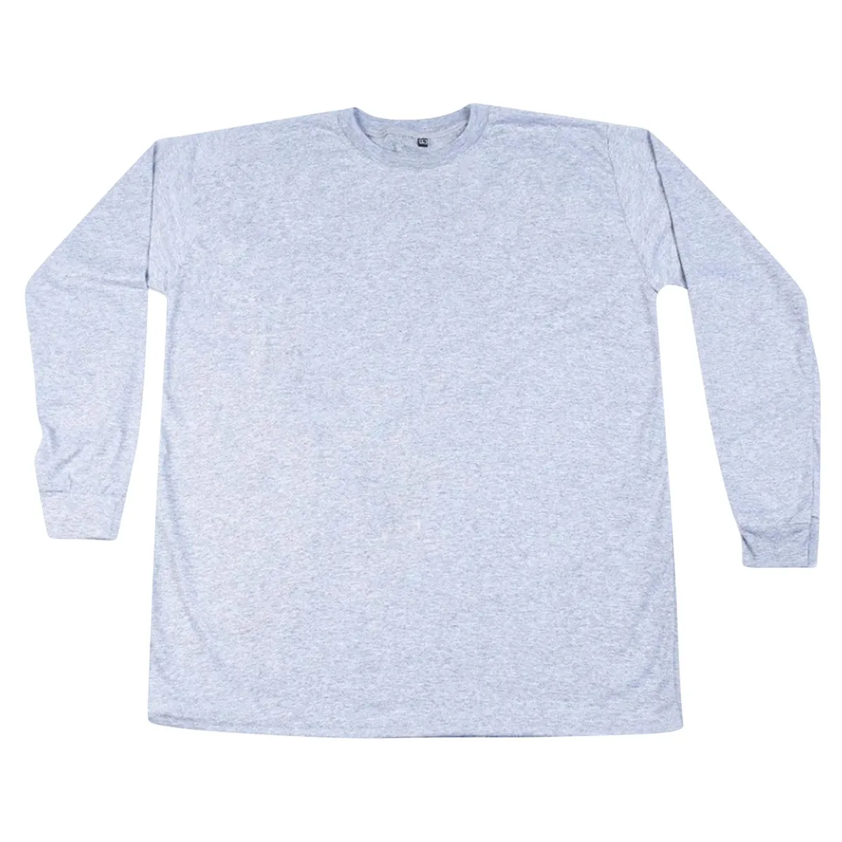  - Polo de Trabajo Manga Larga Plomo Talla L