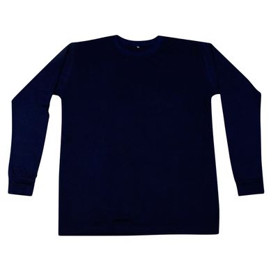 Polo de Trabajo Manga Larga Azul Talla L