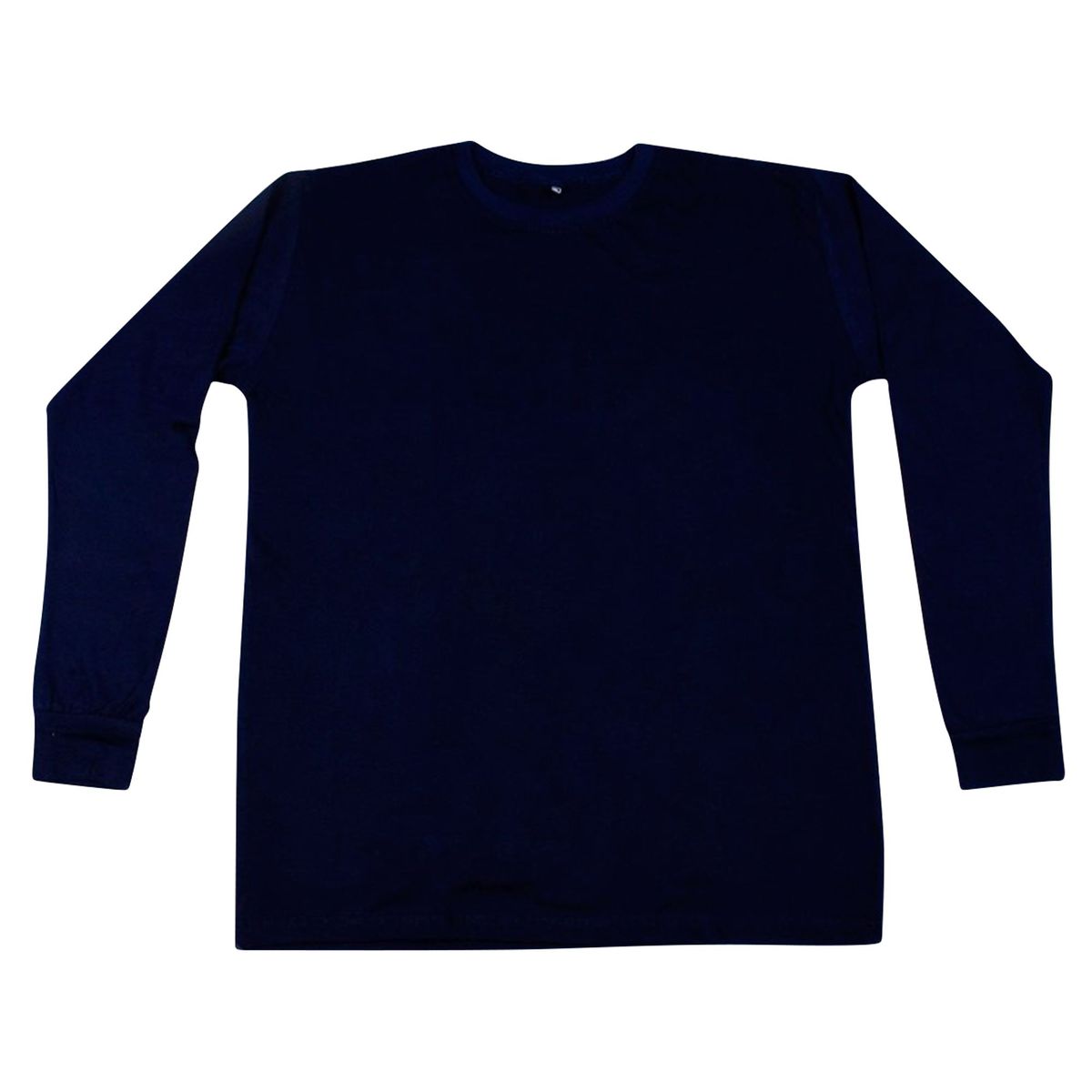  - Polo de Trabajo Manga Larga Azul Talla L