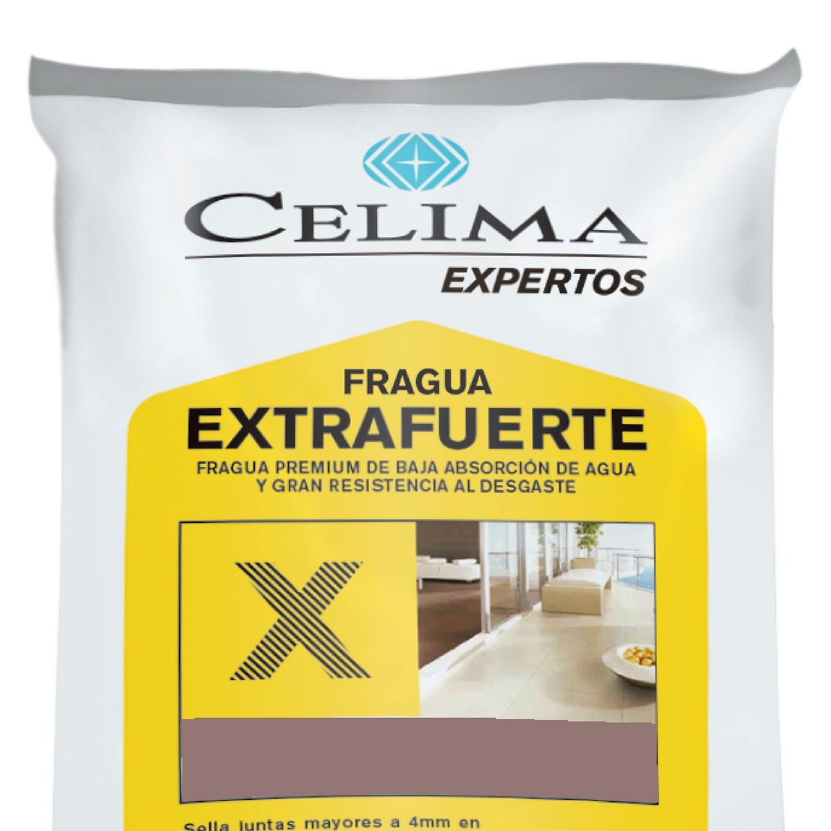CELIMA - Fragua para Cerámicas o Porcelanatos Celima Café 1kg