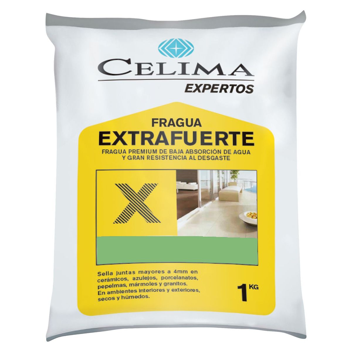 CELIMA - Fragua Extrafuerte Verde 1kg