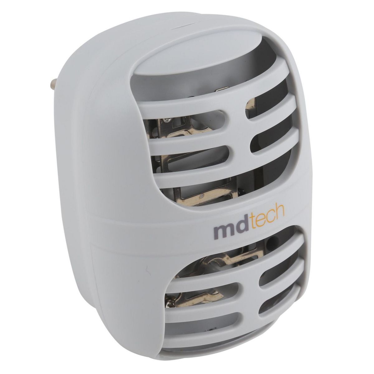 MDTECH - Equipo Mata Zancudos con Enchufe Plástico Turquesa 5.1x10.5x10.5cm