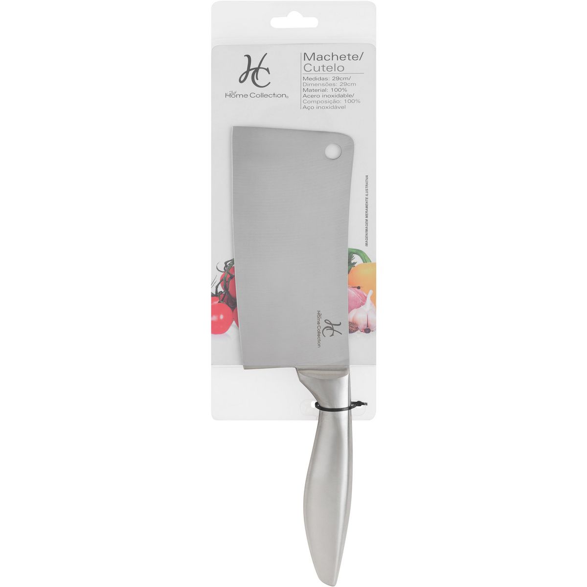 JUST HOME COLLECTION - Cuchillo tipo machete para carne