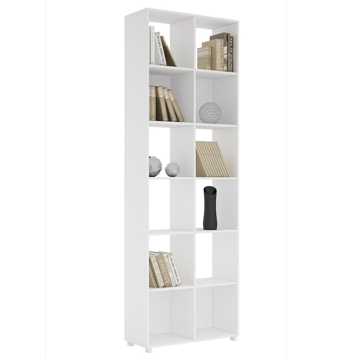 BRV - Estante blanco 12 espacios