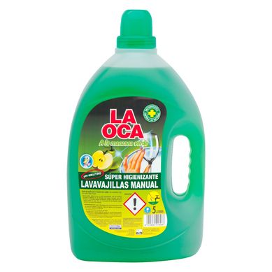 Lavavajilla Lquido Manzana Verde 5L