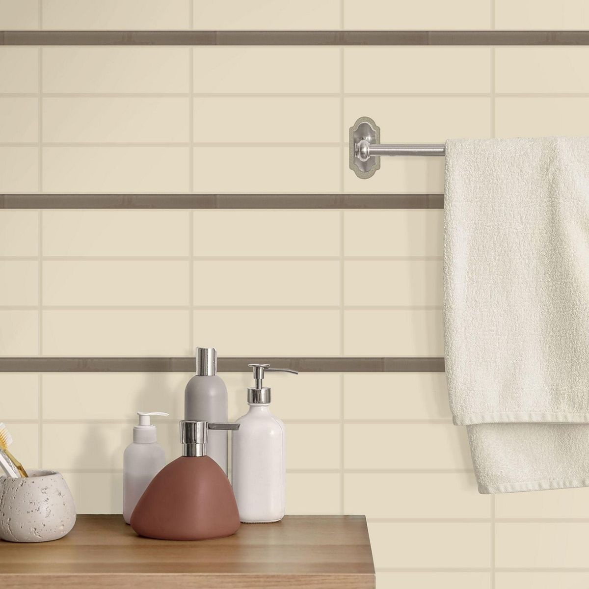 KANTU - Plumón Vitre Beige 39x3cm