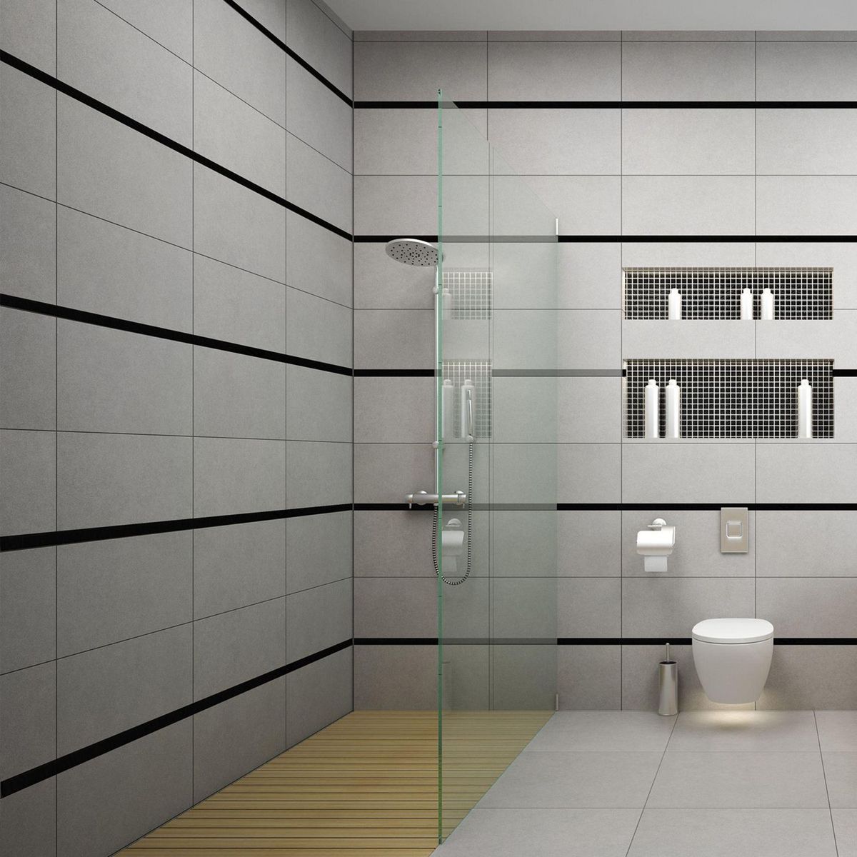 KANTU - Plumón Vitre Negro 39x3cm