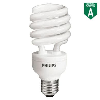 Foco Ahorrador Mini Espiral E27 12W Luz Blanca