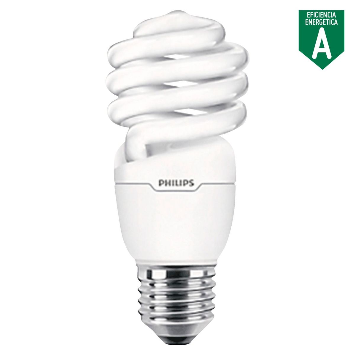 PHILIPS - Foco Ahorrador Mini Espiral E27 23W Luz Blanca