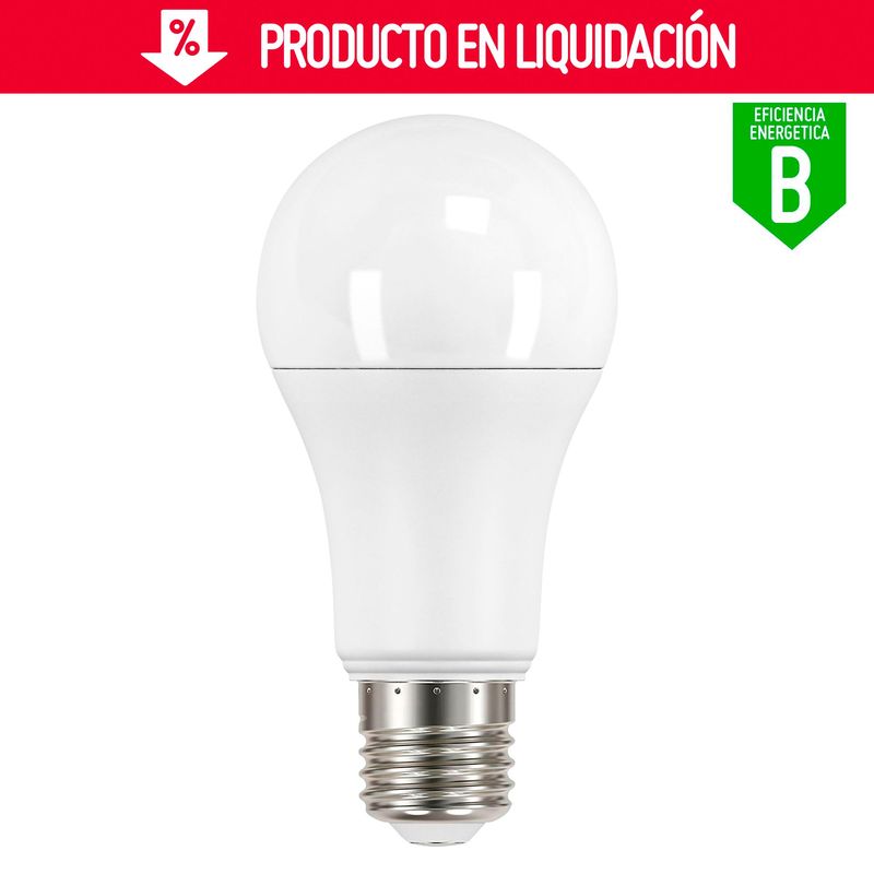 DAIRU - Foco LED Bulbo A60 8.6W E27 Luz Colores