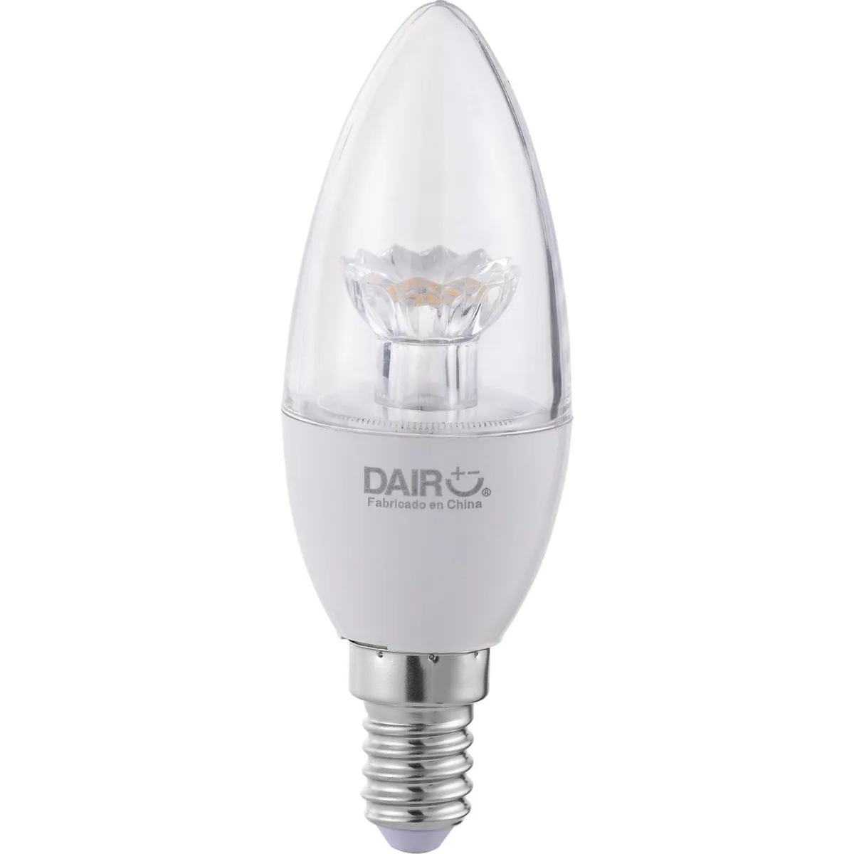 DAIRU - Foco LED Mini Vela Luz Cálida 5W E14