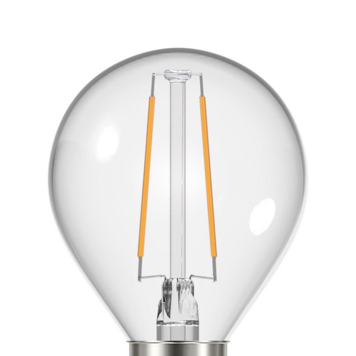 DAIRU - Foco LED Vintage Mini Globo 2.4W E14 Luz Amarilla