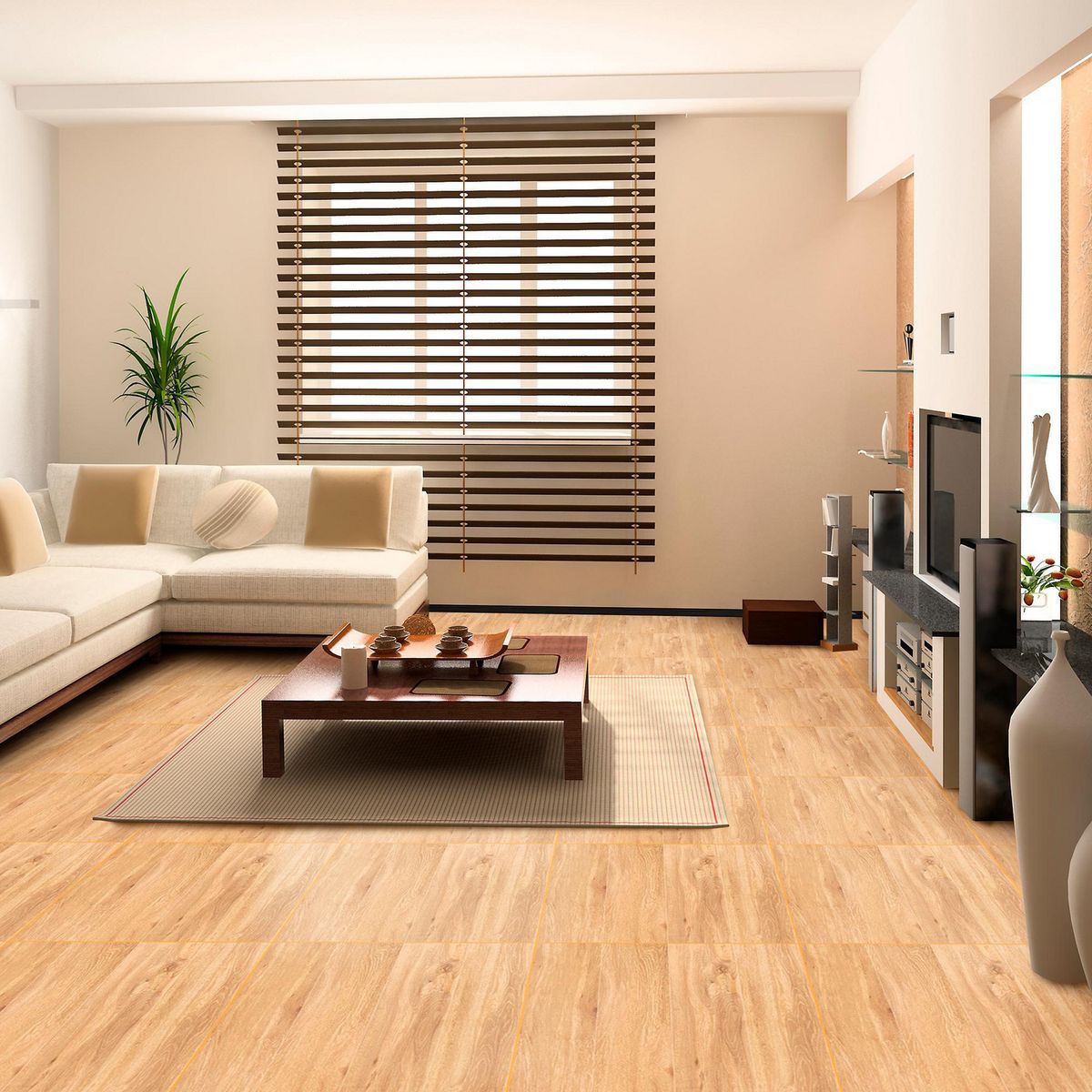 GALA - Cerámica Beige Maderado 46X46cm 1.9m2 Oregon