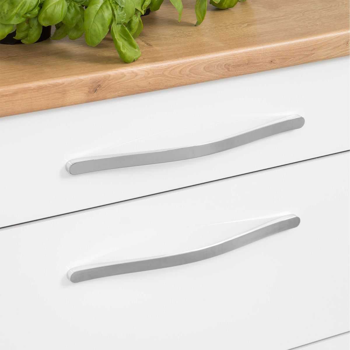 FIXSER - Jalador de Asa Cromo Mate UU16 160 mm