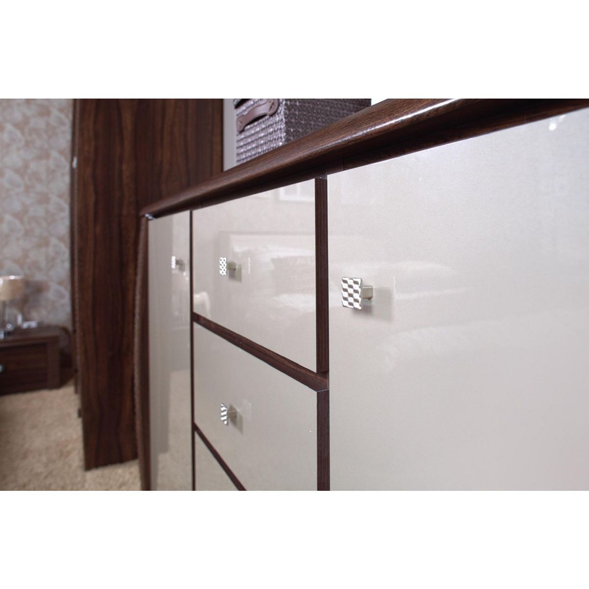 FIXSER - Jalador de Perilla Cromo Mate GU40 25 mm