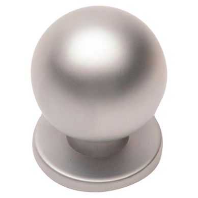 Tirador de Perilla Cromo Mate GN33 22 mm.