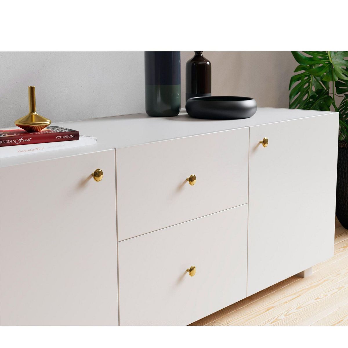 FIXSER - Jalador de Perilla Cromo Mate GA15 30 mm