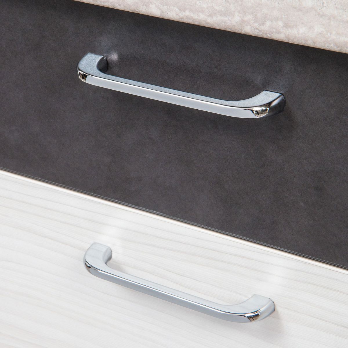 FIXSER - Jalador de Asa Níquel Cepillado 128 mm