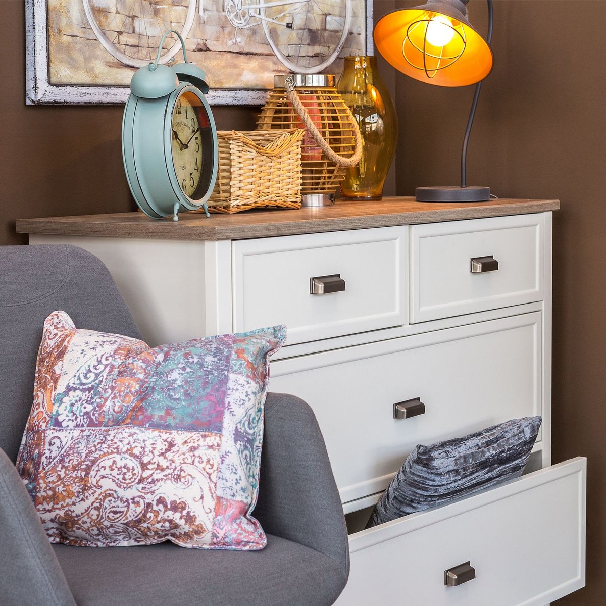 FIXSER - Jalador de Asa Níquel Cepillado UP11 64 mm