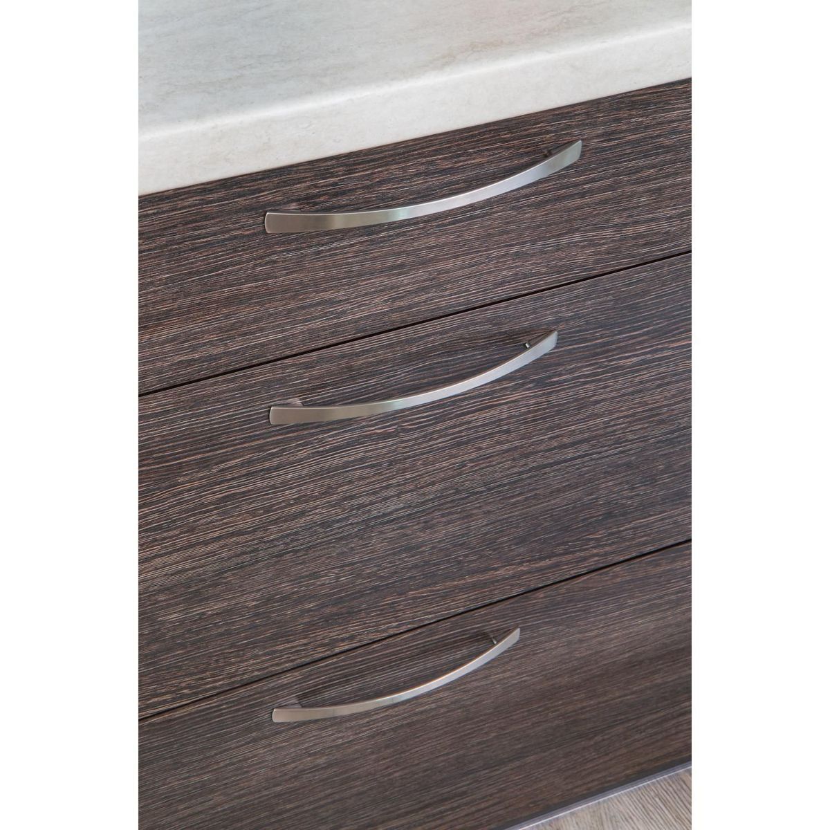 FIXSER - Jalador de Asa Níquel Cepillado UN37 96 mm