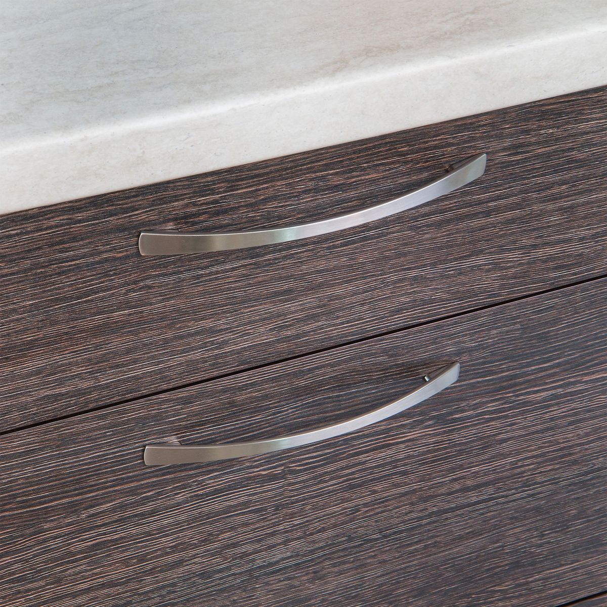 FIXSER - Jalador de Asa Níquel Cepillado UN37 128 mm