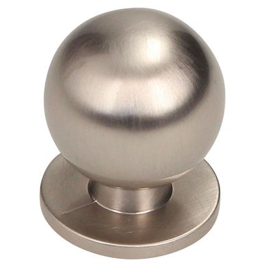 Tirador de Perilla Nquel Cepillado GN33 22 mm.