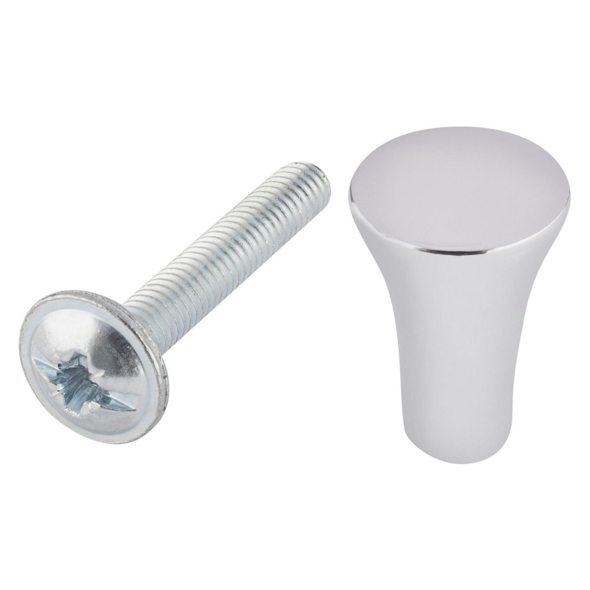 FIXSER - Jalador de Perilla Cromo Brillo GG45 12 mm