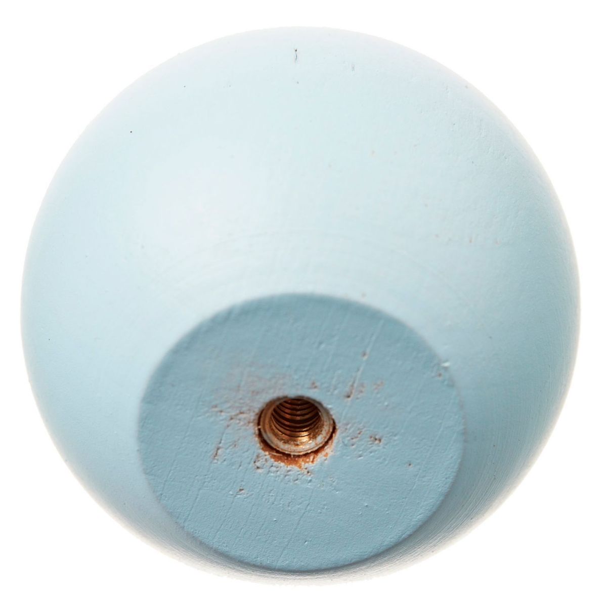 FIXSER - Jalador de Perilla Madera Azul 445AZ2 40 mm