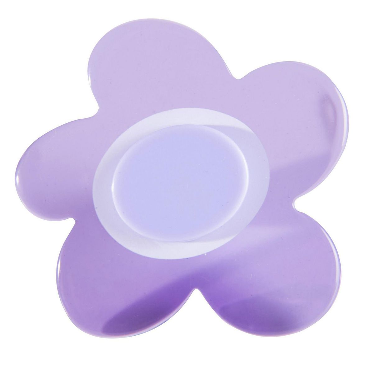 Tirador de Flor Flor Morada 50X52 mm., marca FIXSER - Foto 2