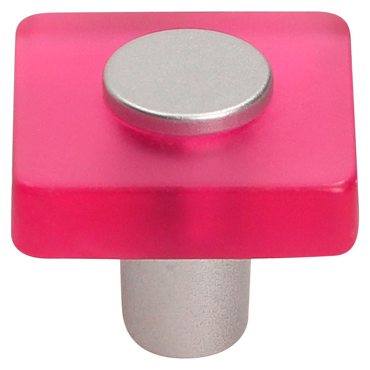 FIXSER - Jalador de Perilla Cuadrada Plástico ABS Magenta