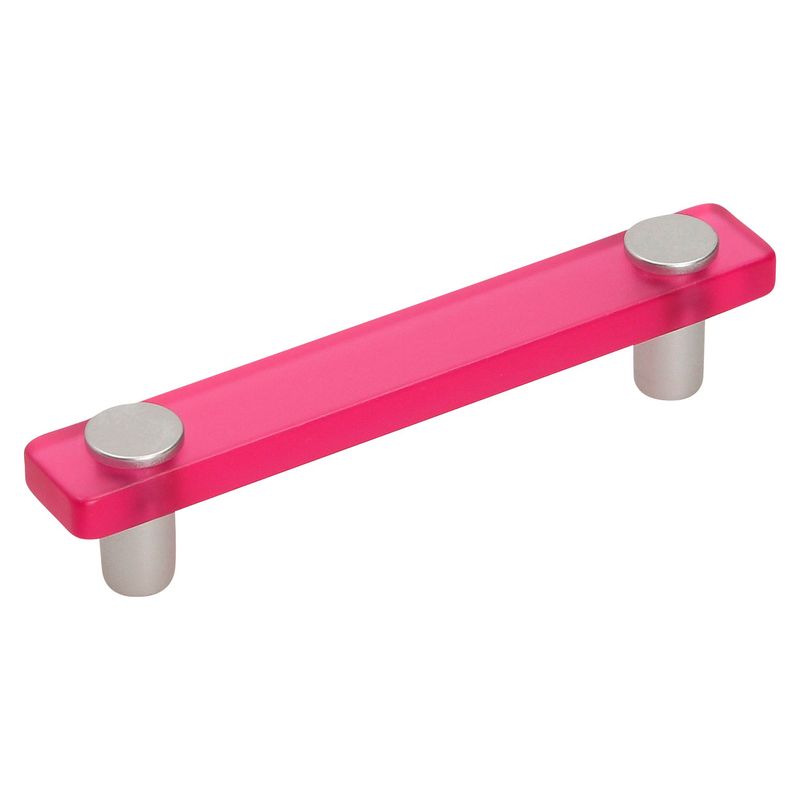 FIXSER - Jalador de Asa Plástico ABS Magenta Cromo Mate 96 mm