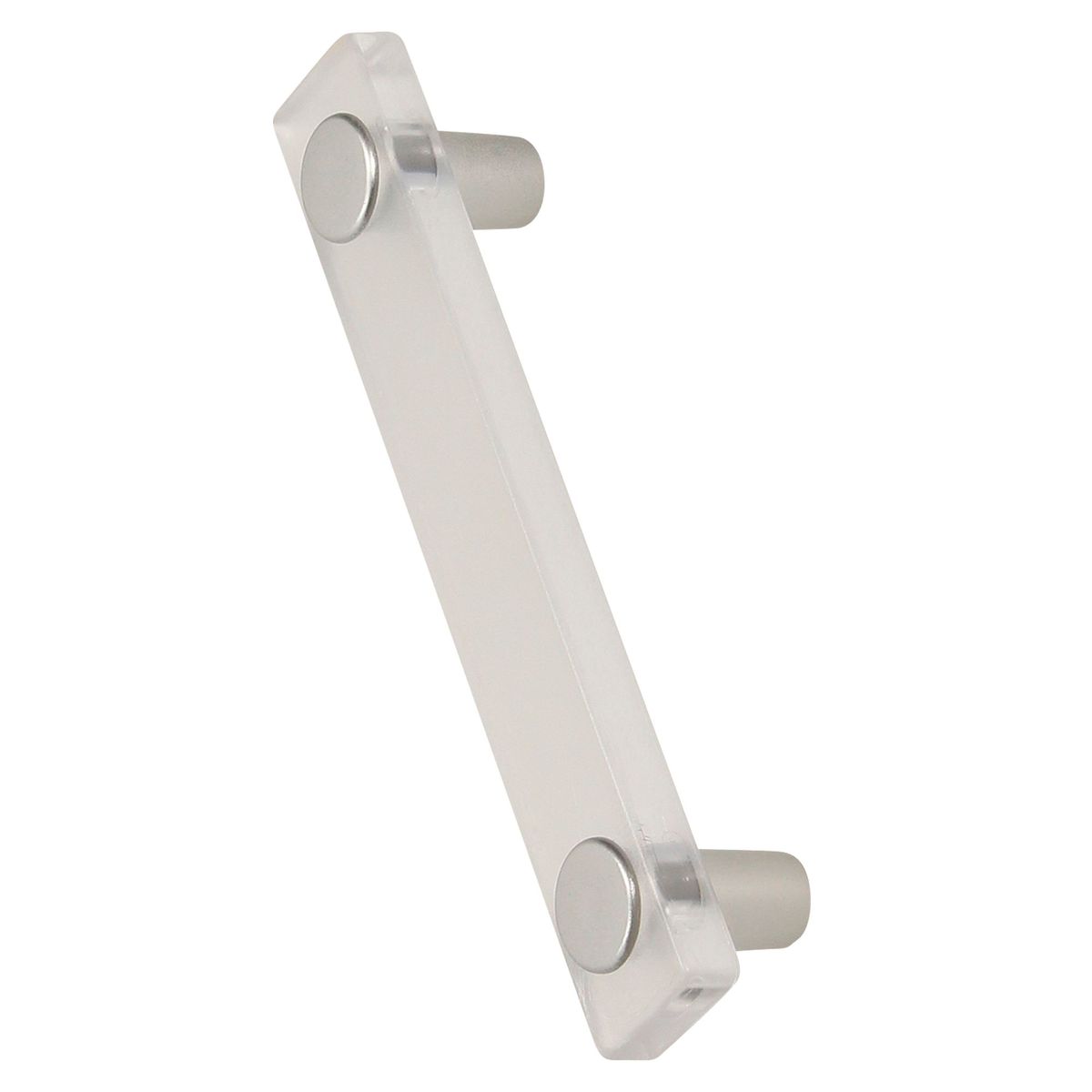 FIXSER - Jalador de Asa Plástico ABS Hielo Cromo Mate 96 mm