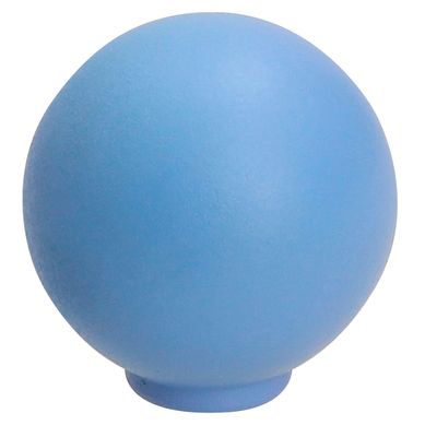 Tirador de Perilla Plstico ABS Azul Mate 29 mm.