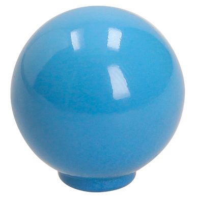 Jalador de Perilla Plstico ABS Azul Brillo 29 mm