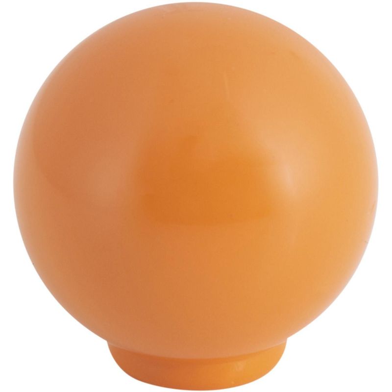 FIXSER - Jalador de Perilla Plástico ABS Naranja Brillo NA1SS 29 mm