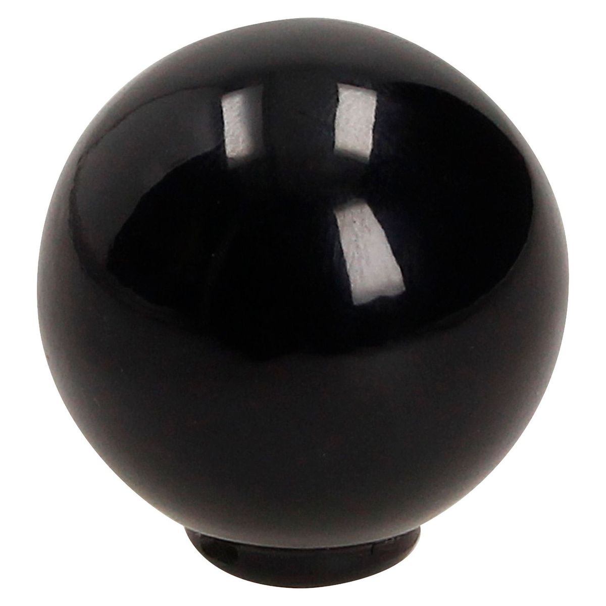 FIXSER - Jalador de Perillaabs Plástico ABS Negro Brillo 96 mm