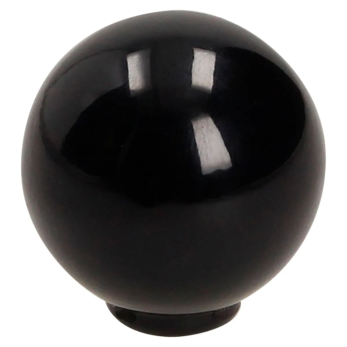 FIXSER - Jalador de Perillaabs Plástico ABS Negro Brillo 96 mm