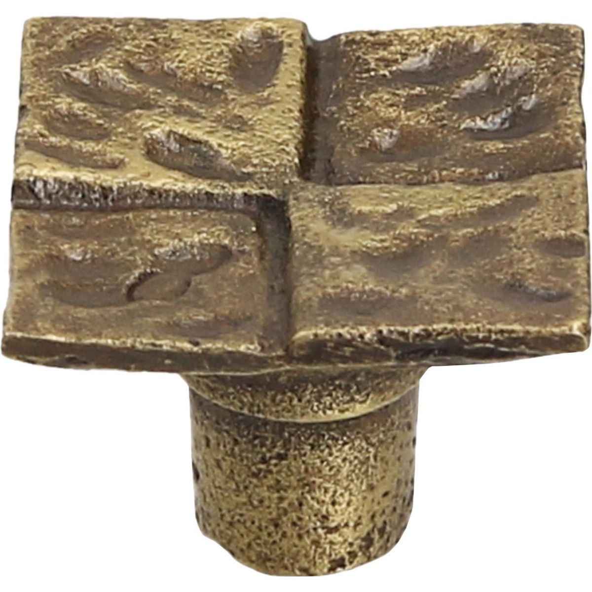 FIXSER - Jalador de Perilla Cuadros Cuero Mate 2497C 26 mm