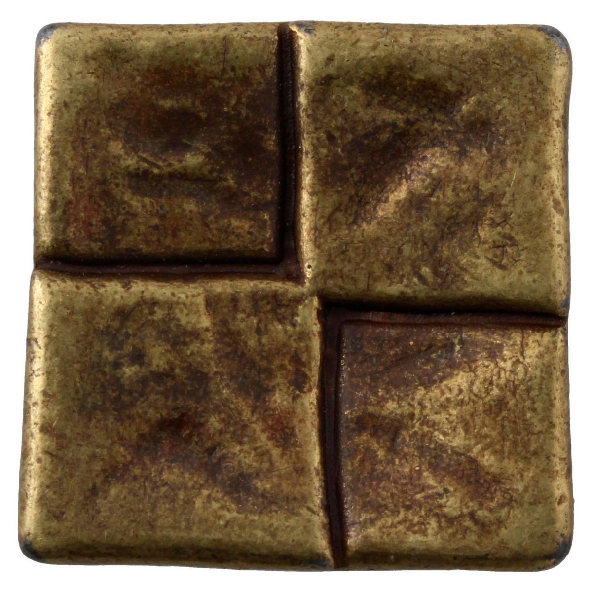 FIXSER - Jalador de Perilla Cuadros Cuero Mate 2497C 26 mm