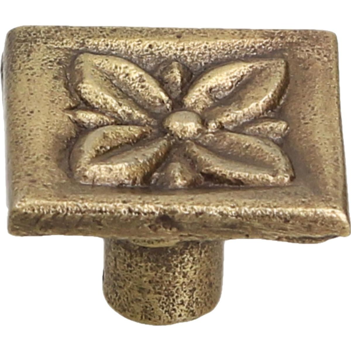 FIXSER - Jalador de Perilla Flor Cuero Mate 2417C 26 mm