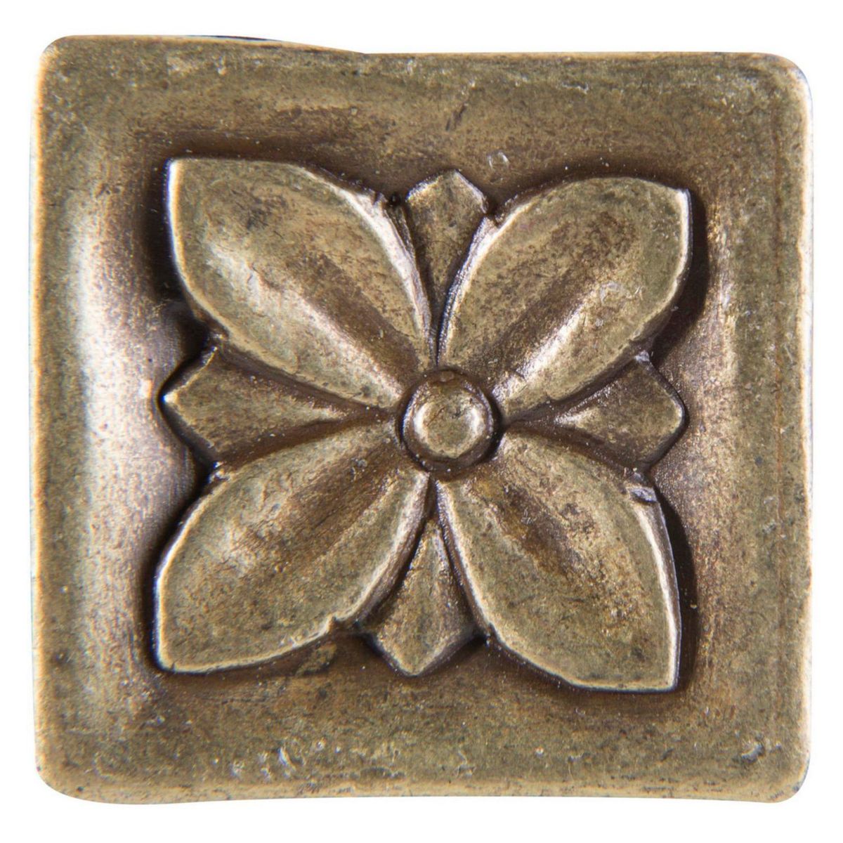 FIXSER - Jalador de Perilla Flor Cuero Mate 2417C 26 mm