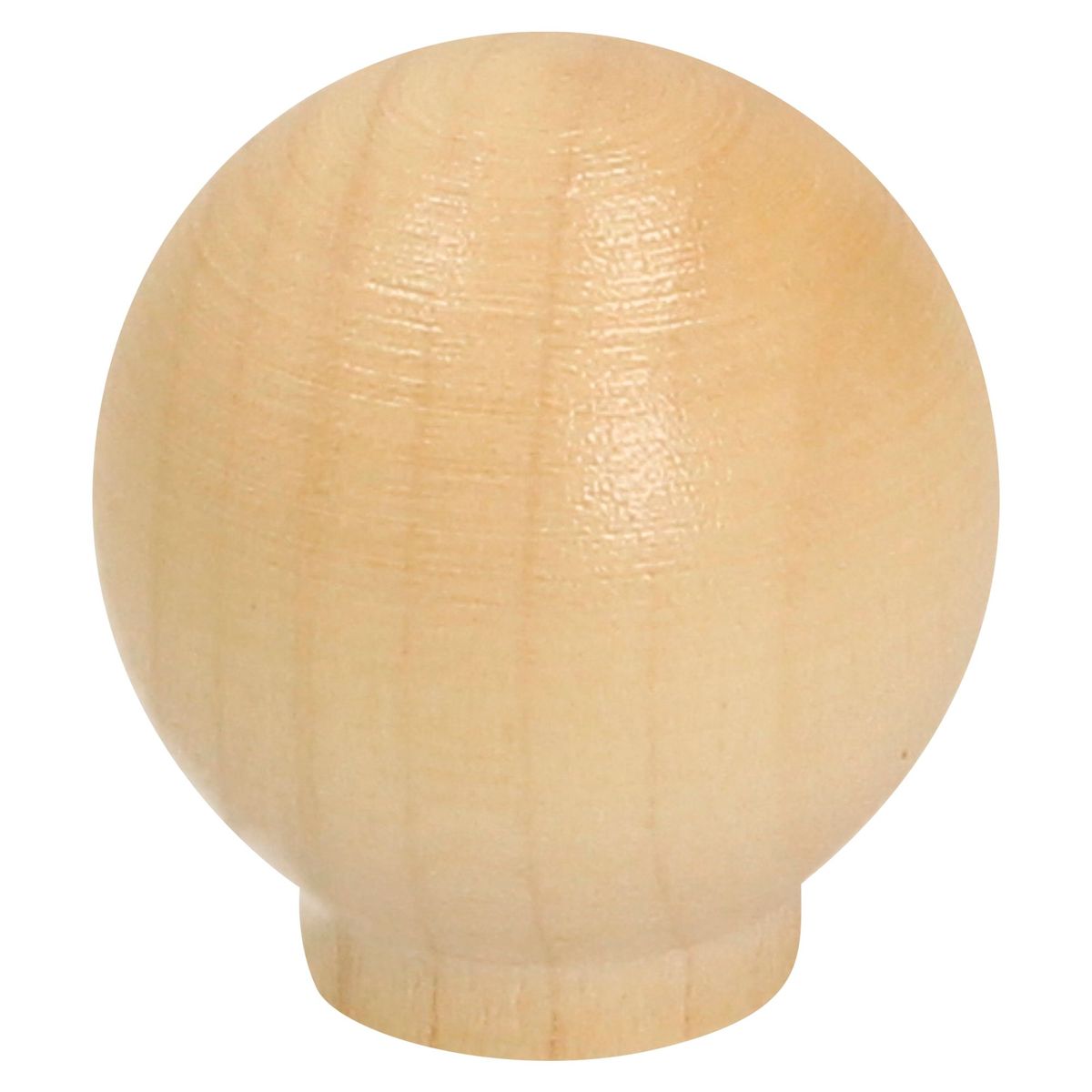 FIXSER - Jalador de Perilla Haya Crudo 30 mm