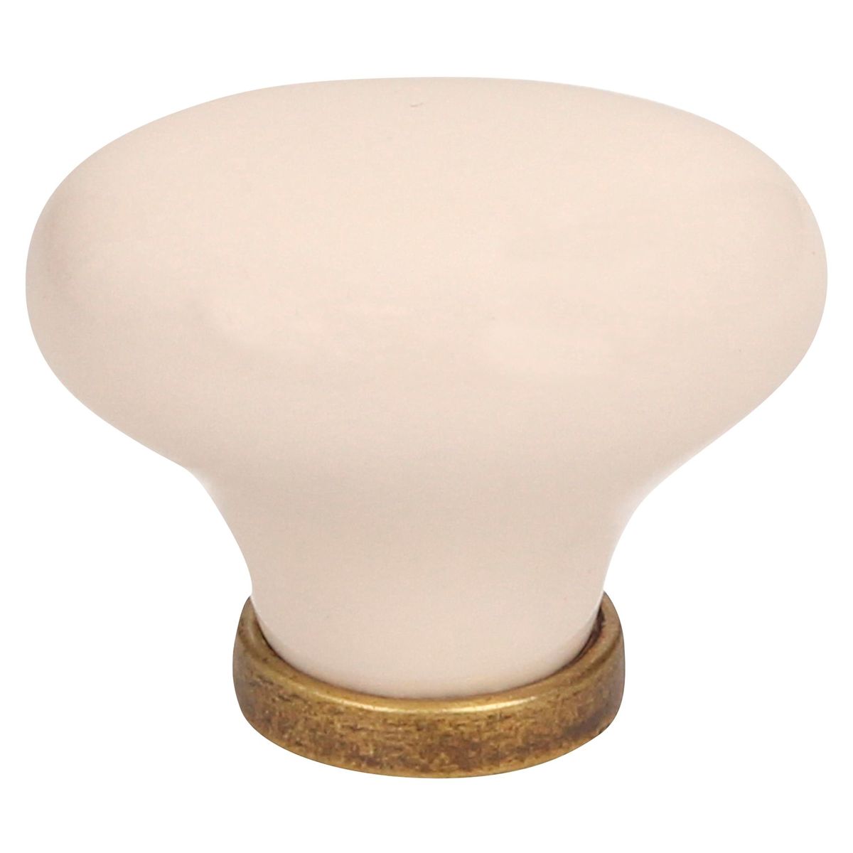 FIXSER - Jalador de Perilla Porcelana Base Flor 30 mm