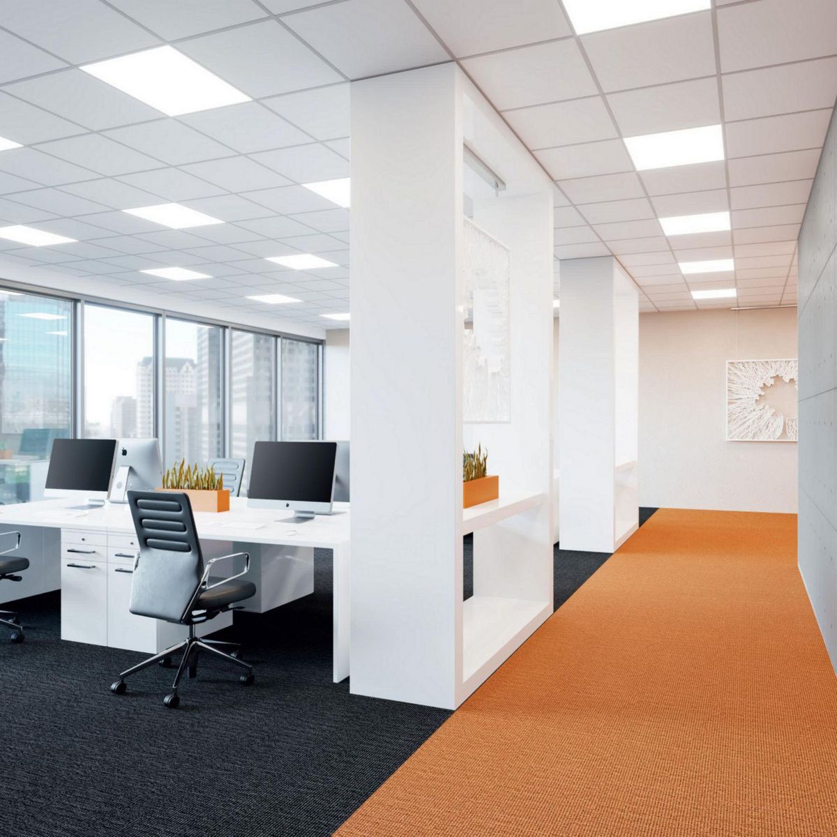 LEDVANCE - Panel LED 40W 60x60cm Luz Fría