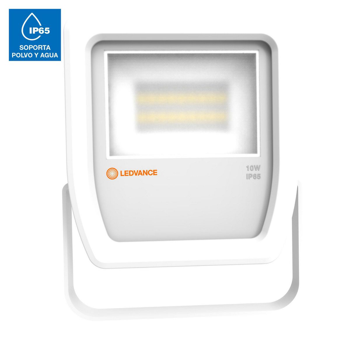 LEDVANCE - Reflector Led Blanco 10W Luz Fría Ledvance