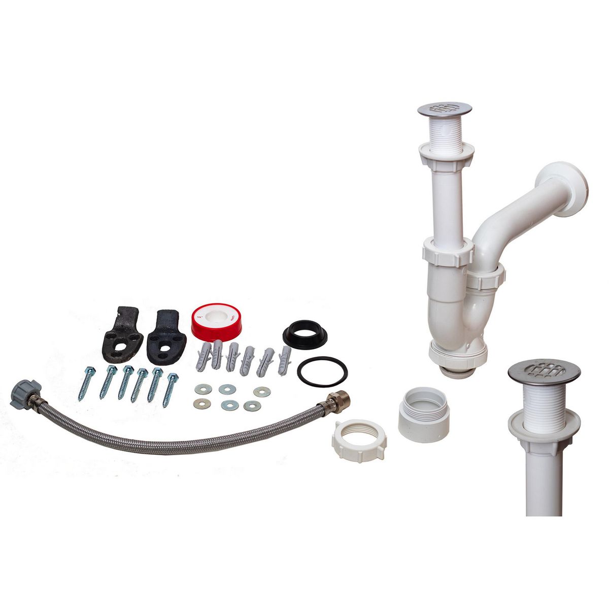 HUMBOLDT - Kit de Instalación para Lavatorio Estándar