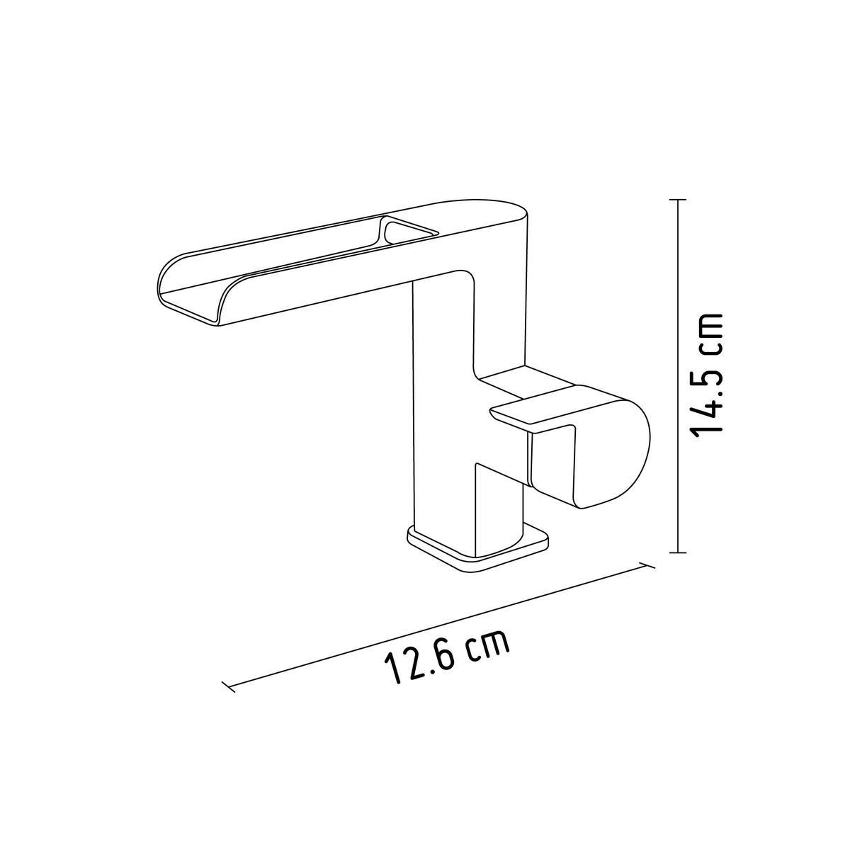 TEKA - Monocomando lavatorio Formentera