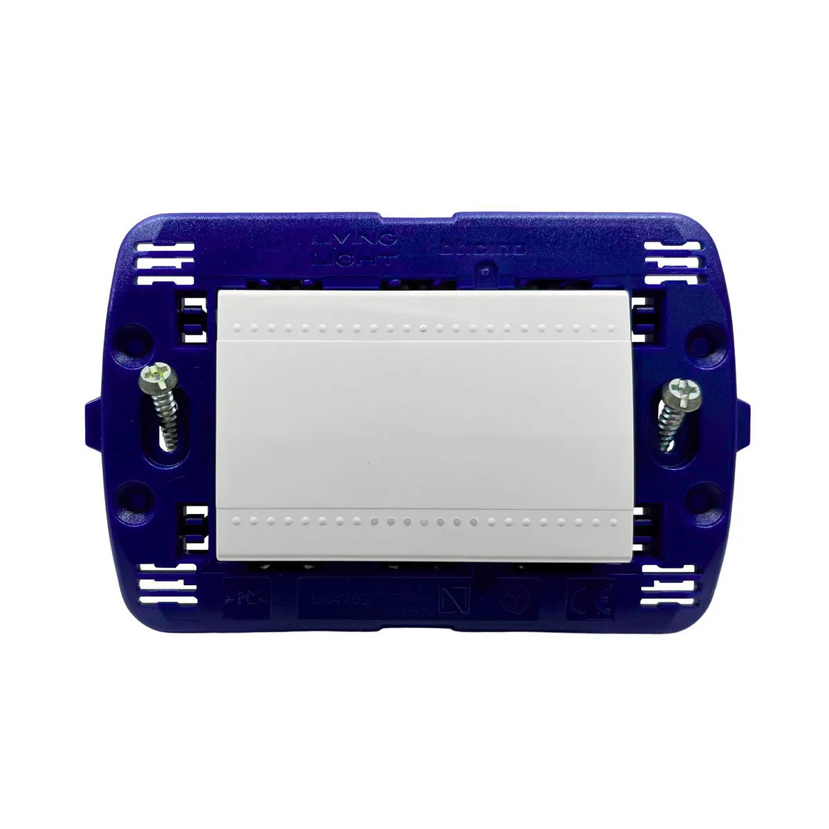 BTICINO - Interruptor Simple Living Light Blanco