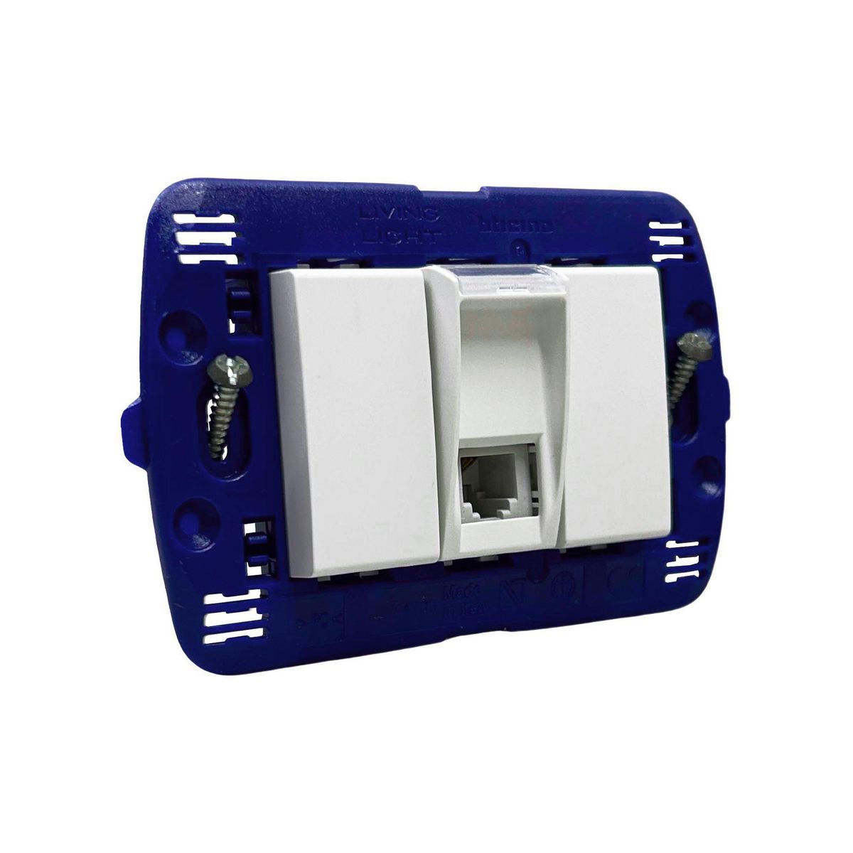 BTICINO - Toma Telefonica Living Light Blanco